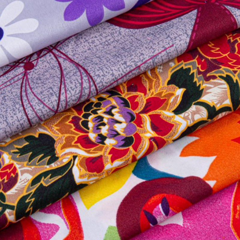 Polyester Nano Disperse Printed Microfiber Fabric