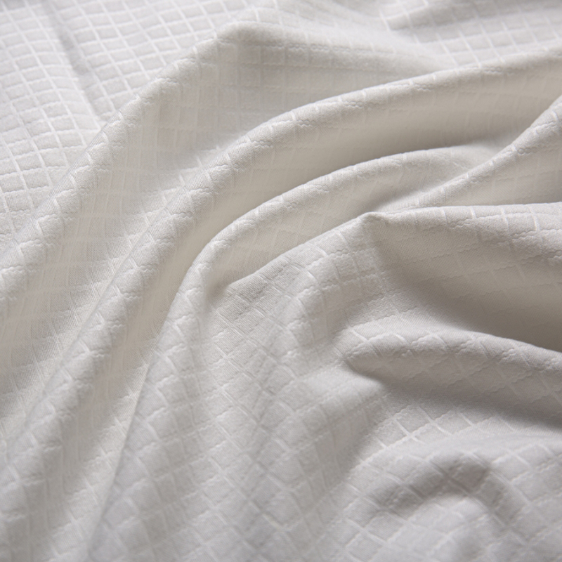 Polyester Microfiber Dyed Bedsheet Embossed Fabric