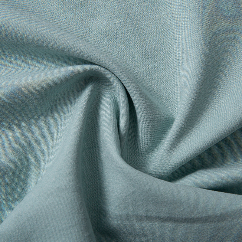 Light Green Solid Polyester Dyed Fabric