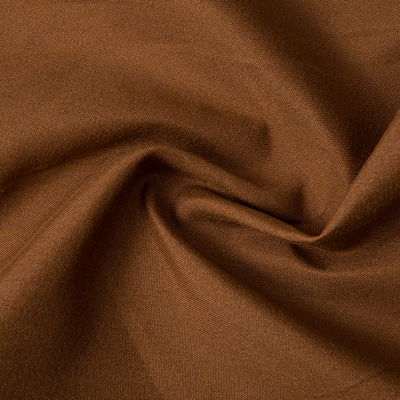Warm Brown Polyester Dyed Home textile Fabric
