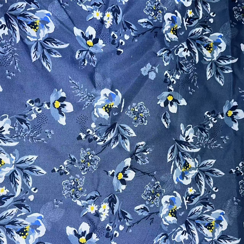 100%Polyester pigment printed fabric